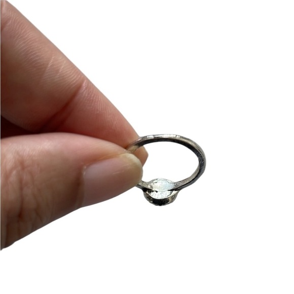 Natural Opal Sterling Silver Fancy Statement Ring - Picture 5 of 8